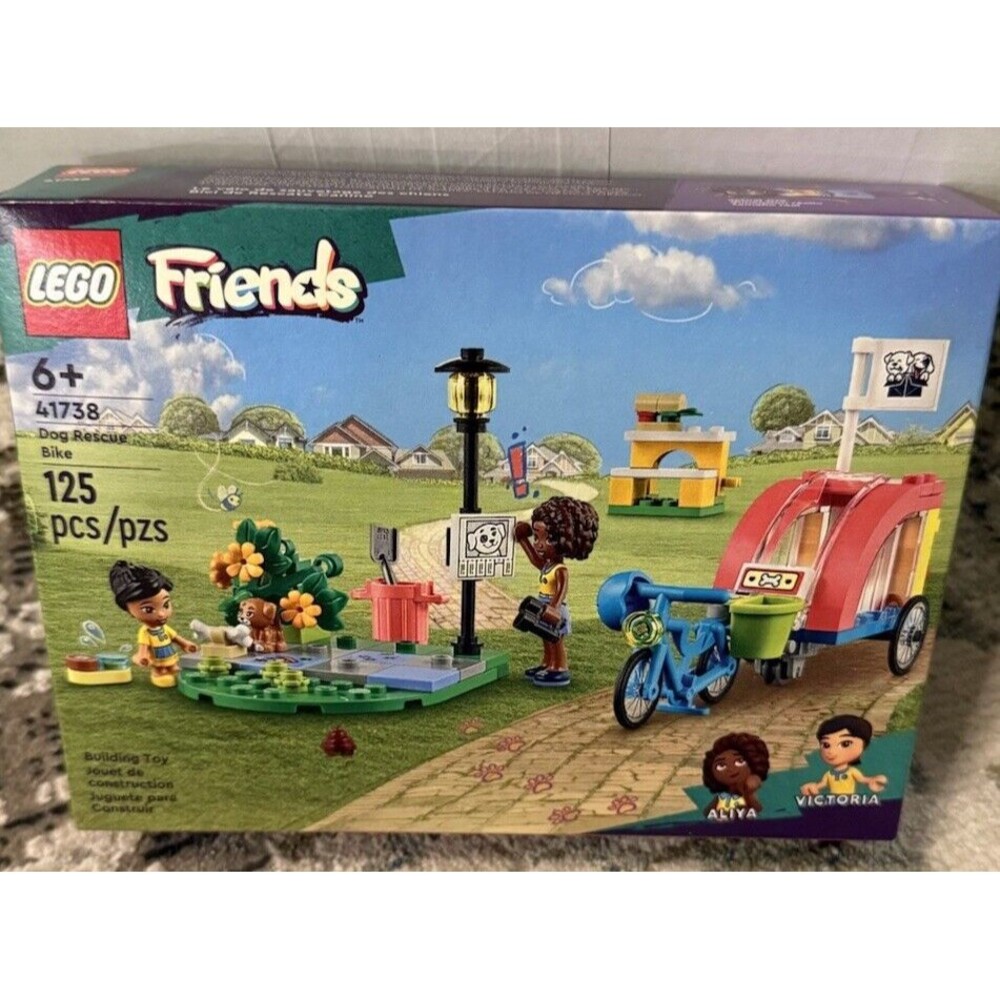 LEGO Friends Dog Rescue Bike Toy Set Animal Playset NEW 41738